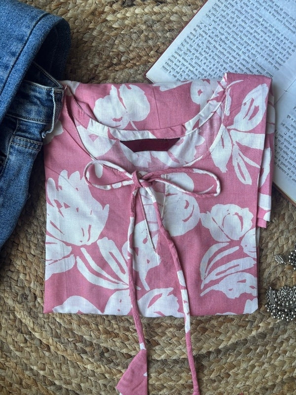 Ginni Bell Sleeves Short Kurti