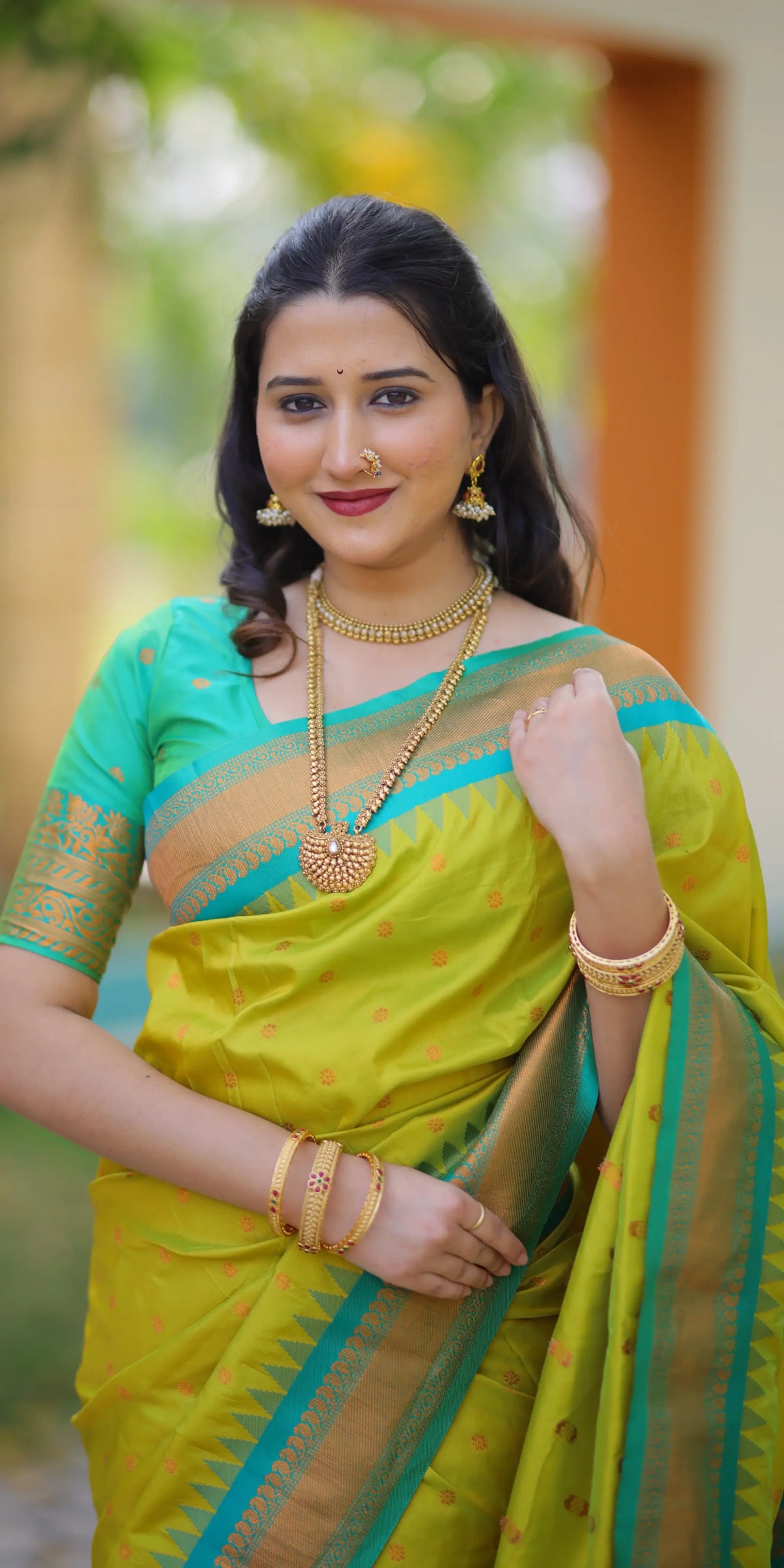 Special Kanji Gadwal Silk Saree