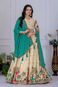 Rajeshwari Chinon Silk Lehenga