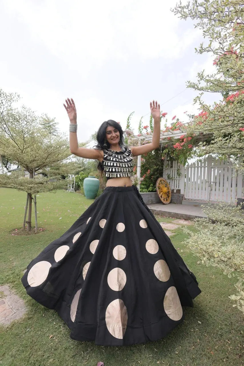 Beautiful Indian lehenga set perfect for weddings, sangeet, mehendi, festive celebrations, and cultural events.