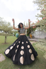 Beautiful Indian lehenga set perfect for weddings, sangeet, mehendi, festive celebrations, and cultural events.