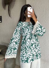 Nayra Bell Sleeves Short Kurti