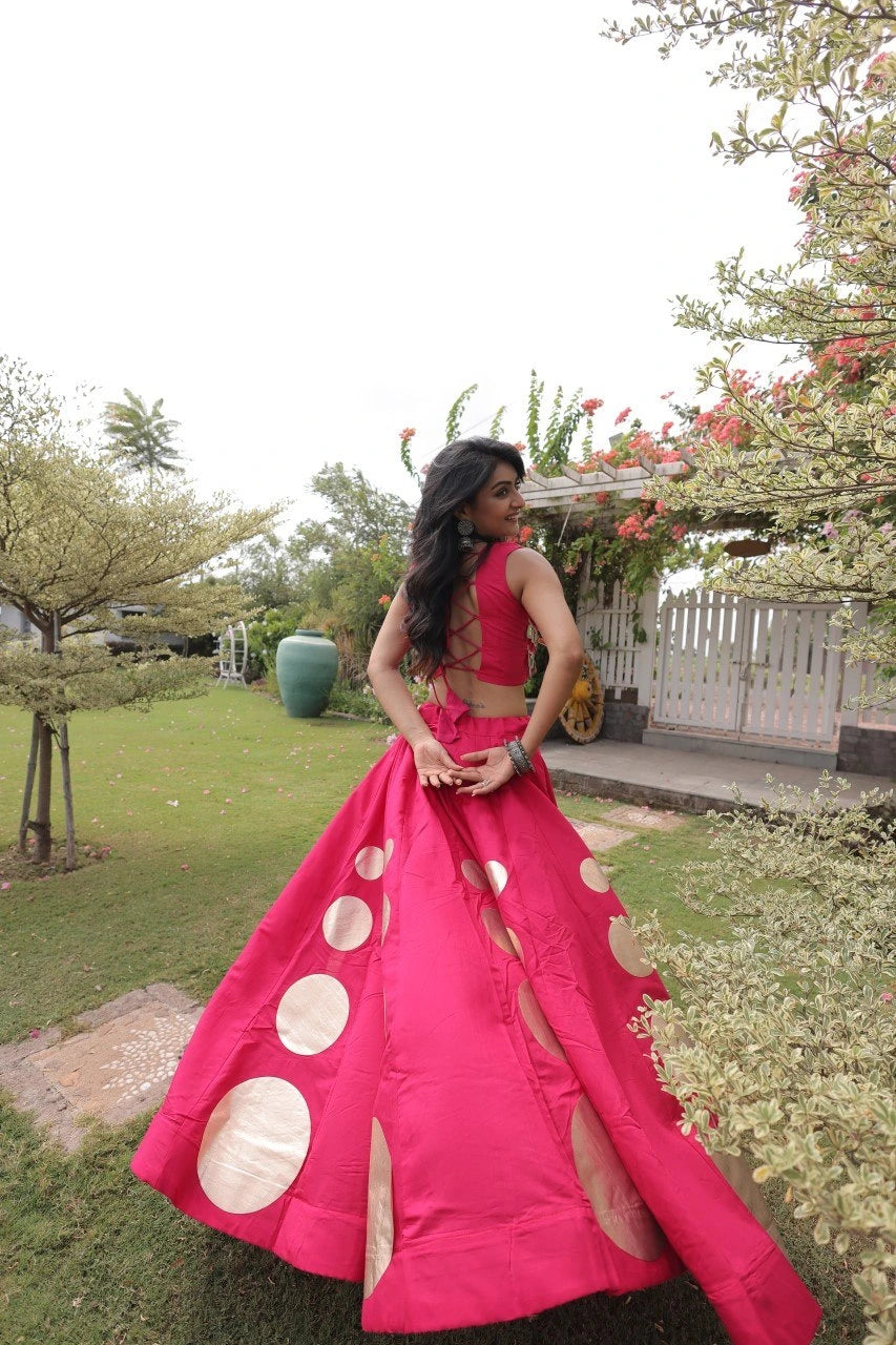 Designer ethnic wear featuring a dramatic flared silhouette for effortless grace and comfortable movement.