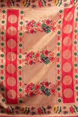 Decorative fabric with intricate patterns and colors