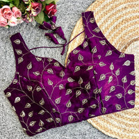 Deep Purple Fendy Blouse
