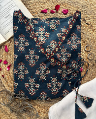 Neelam Wrap Tie Short Kurti