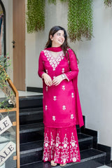 pink suit