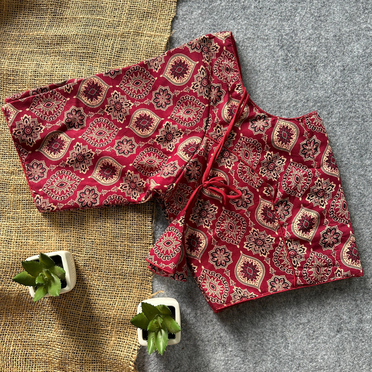 Intricate floral and geometric patterns.
