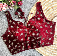 Maroon Fendy Blouse