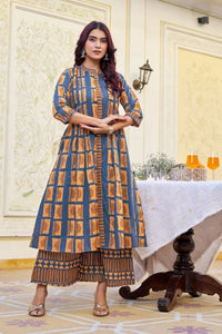 Mustard Yellow Pure Cotton Kurti