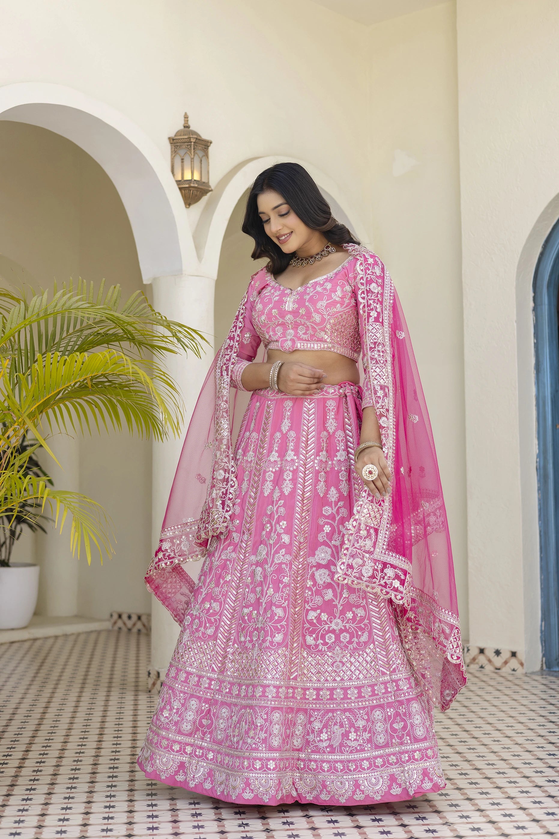 Ritu Zari Embroidered Lehenga