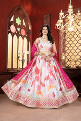 pink and white lehenga - kalyanja