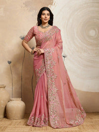 Gurleen Moss Chiffon Saree