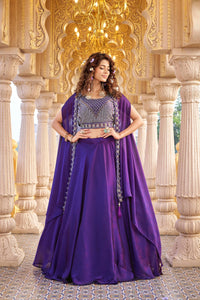 Keerthi Rangoli Silk Lehenga