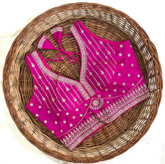 Quartz Pink Heavy Silk Blouse