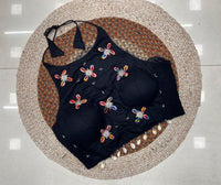 Black Kodi with Handwork Blouse – Garba, Navratri