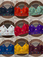 Kodi with Mirror Work Blouse All Colors – Kalyanja KB46