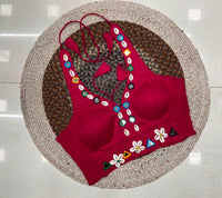Dark Pink Kodi with Mirror Work Blouse – Garba, Navratri