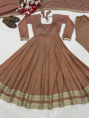 Dusty Rose Suit KU321 flare flat lay
