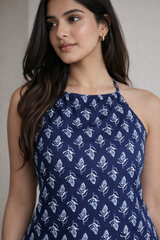 Jenny Spaghetti Strap Short Kurti