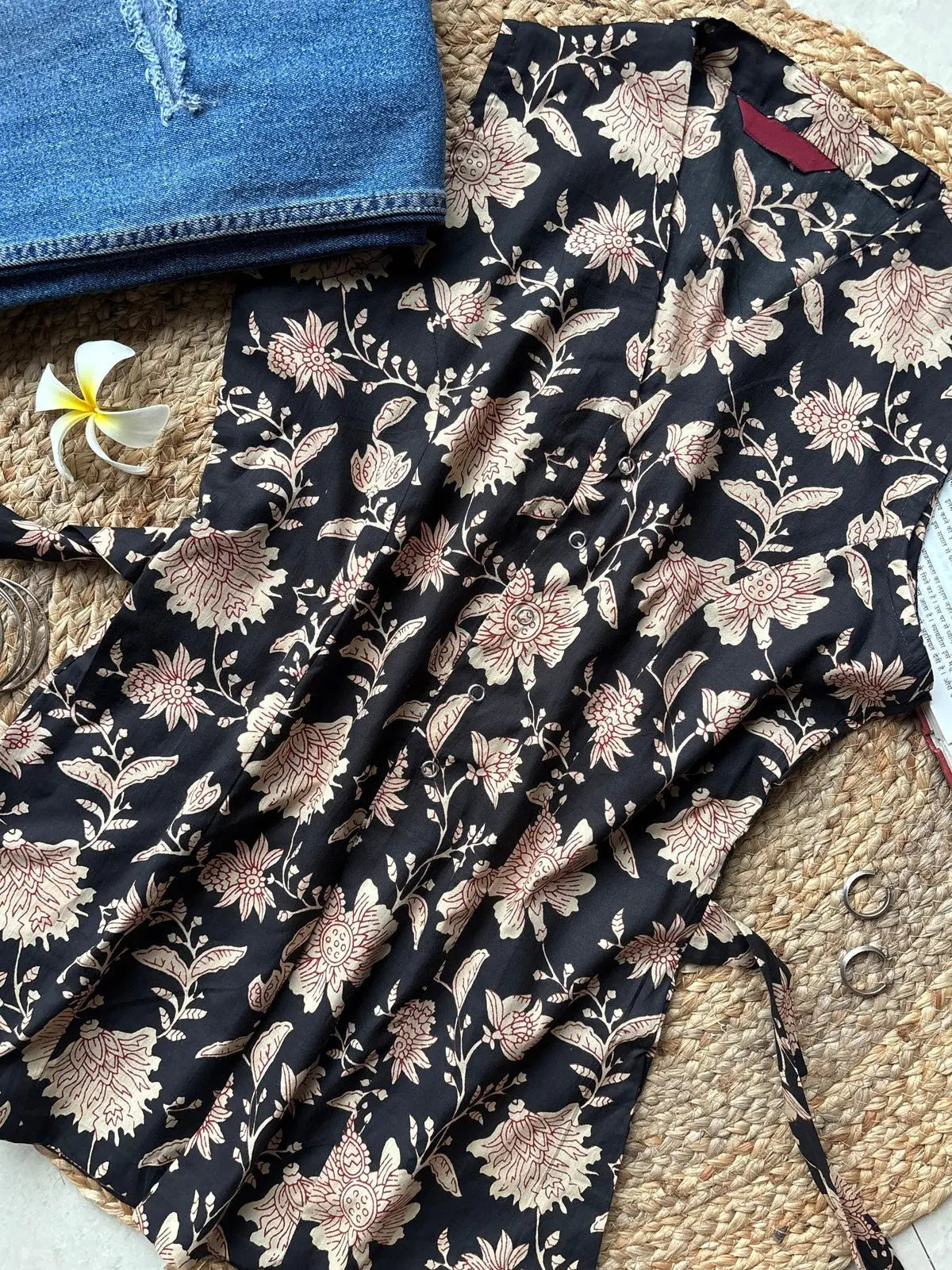 Bani Long Vest Short Kurti Kalyanja