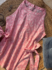 Somiya Halter Neck Short Kurti