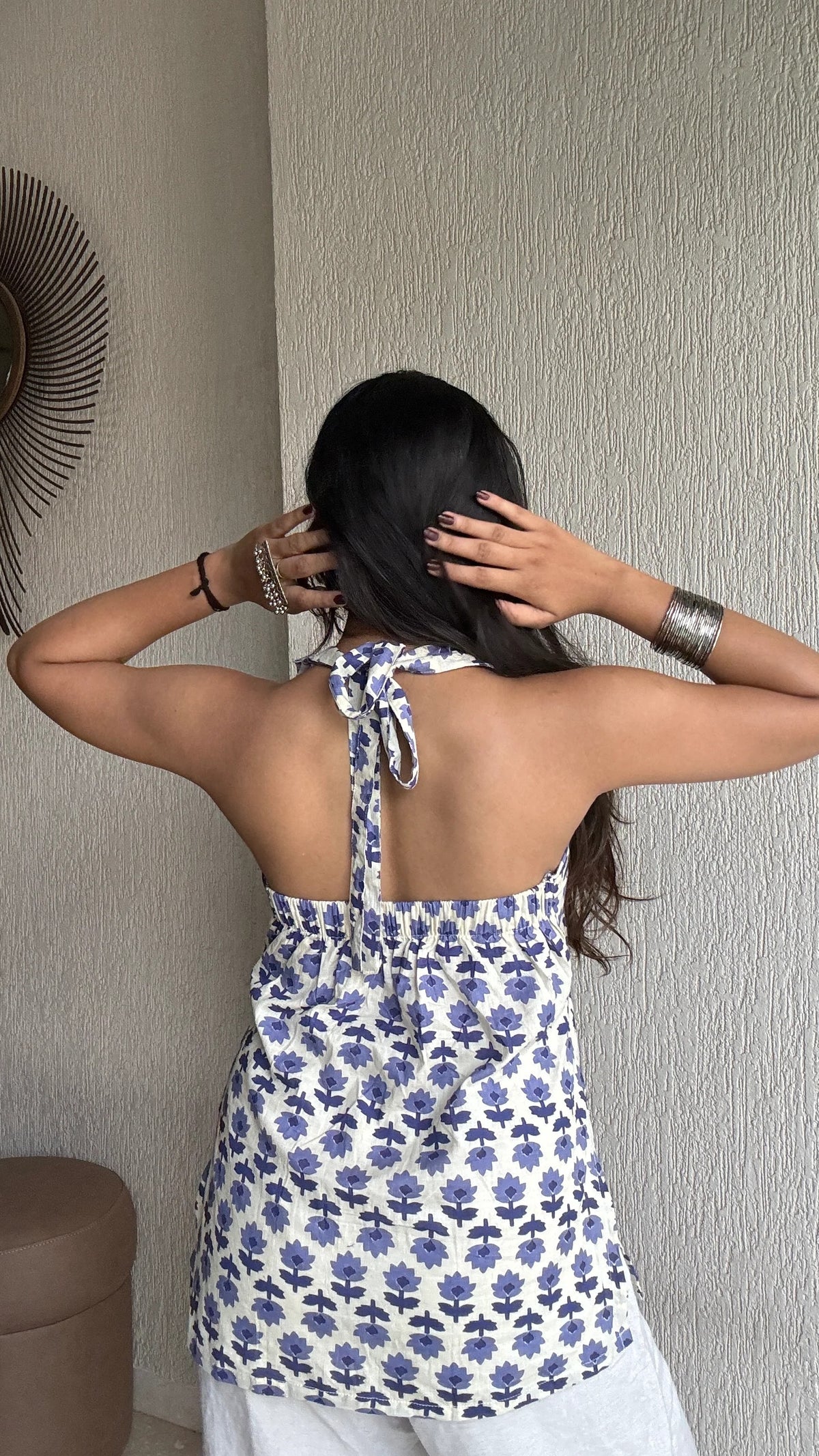 Sapna Backless Short Kurti