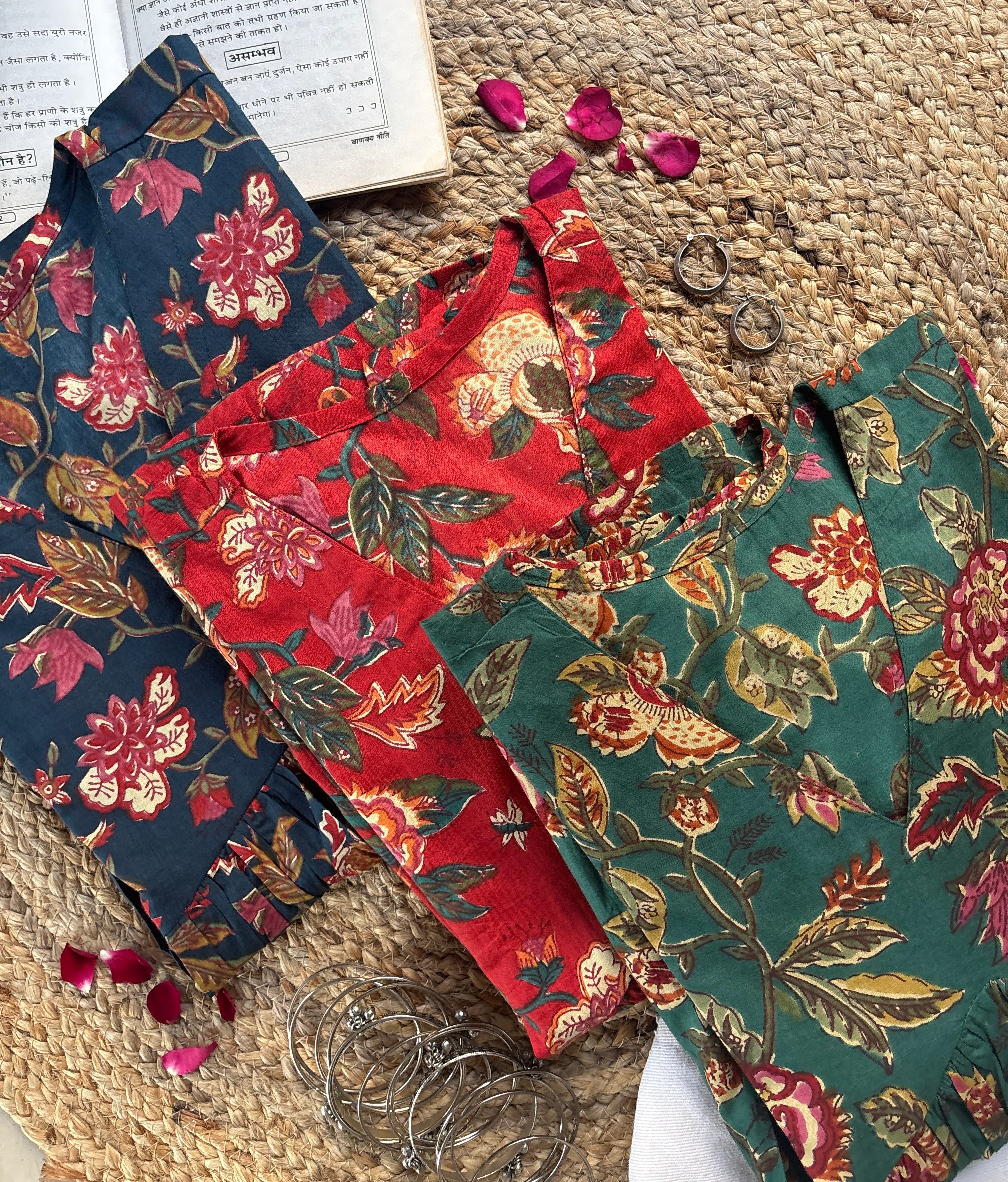 Nancy Peplum Style Short Kurti