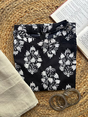 Shania Halter Neck Slit Short Kurti