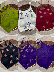 Kodi with Handwork Blouse All Colors – Kalyanja KB47
