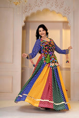 Gamthi Kedia Embroidered Choli Lehenga Set - Kalyanja KL192