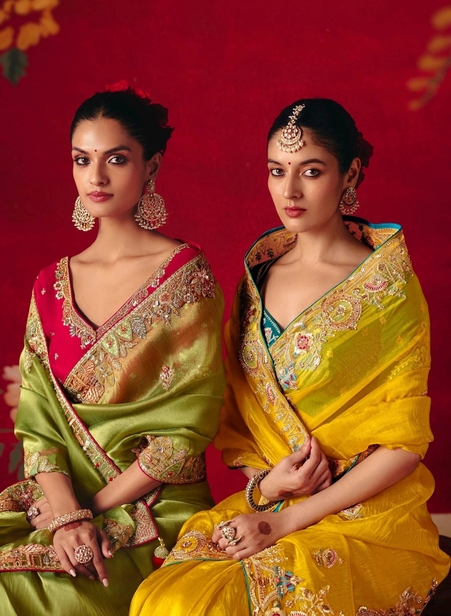 Anvitha Embroidered Saree Kalyanja Fashion
