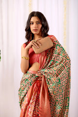 Sowmya Patola Print Saree