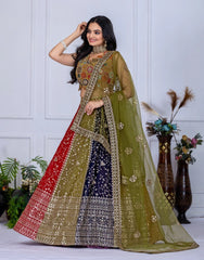 Ananya Faux Georgette Lehenga Set