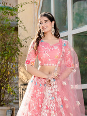 Sangeetha Soft Net Lehenga