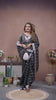 Black Ached Weaving Soft Linen Saree