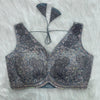 sequin-embroidery-blouse-floral-leaf-tieback-flatlay