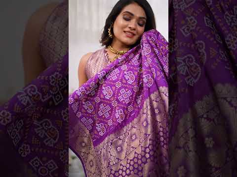 Deep Purple Soft Satin Silk Saree