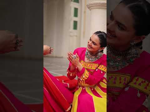 Orange Roman Lehenga