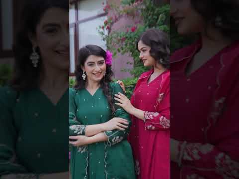 Dark Pastel Red Embroidered Suit