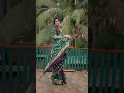 Tulip Pink Paithani Weaving Saree – Dola Silk Blend Festive Bandhani