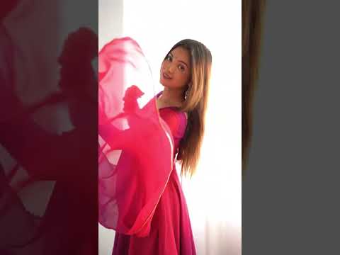 Dark Pink Faux Georgette Suit
