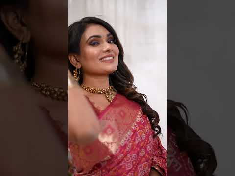 Deep Red Soft Satin Silk Saree