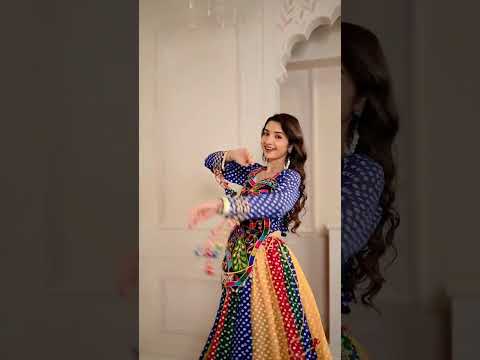 Multicolor Gamthi With Mirror & Kodi Work Lehenga – Cotton Blend Navratri Wear