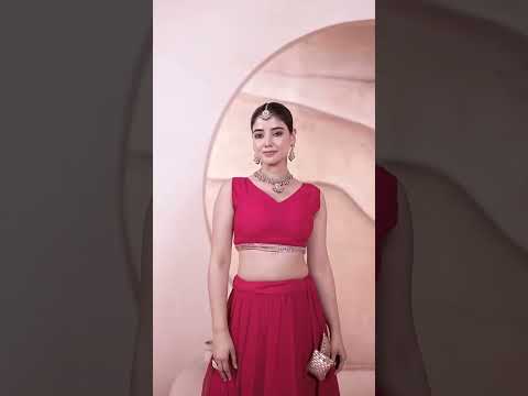 Dark Pink Sequins Embroidered Lehenga – Faux Blooming Wedding Wear