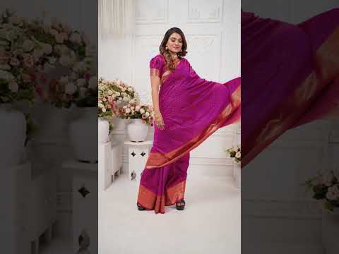 Wine Soft Silk Saree