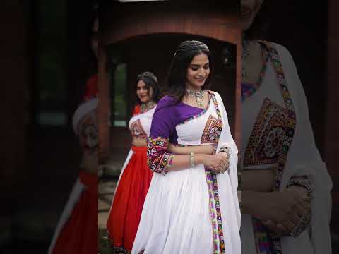 Orange Pure Rayon Cotton Lehenga