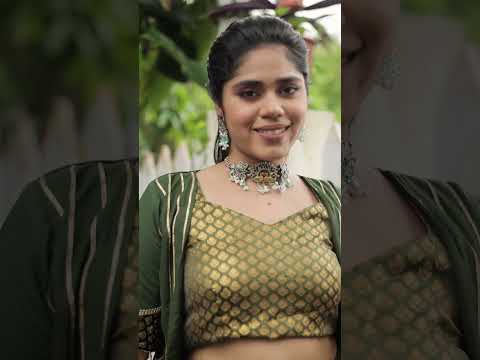Dark Green Pure Rayon Cotton Lehenga