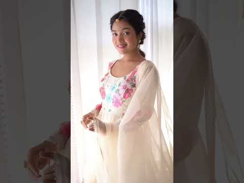 White Soft Organza Silk Suit