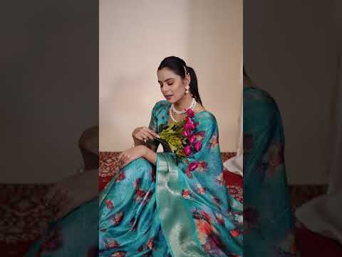 Rizwana Floral Silk Saree